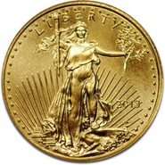 2013 1/10oz American Eagle Gold Coin