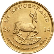 2014 1/4oz Krugerrand Gold Coin