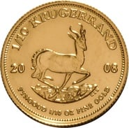 2008 1/10oz Krugerrand Gold Coin
