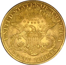 1894 $20 Gold Coin Double Eagle Liberty Head Philadelphia