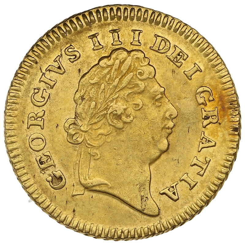 1801 1/3 Guinea Gold Coin George III