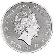 2020 Royal Mint Valiant Silver Coin 1oz 