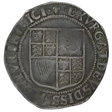 Silver Shilling Coin James I Near Fine