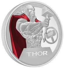 2023 Proof Thor Silver Coin 1oz Boxed