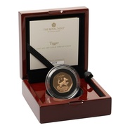2021 Proof 50p Gold Coin Tigger Boxed