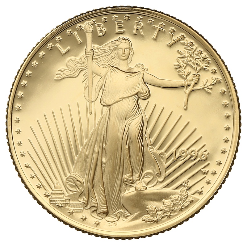 1996 Proof 1/4oz American Eagle Gold Coin