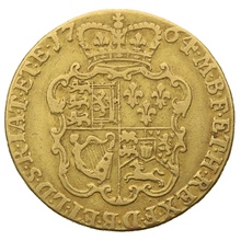 1764 George III Guinea Gold Coin