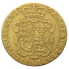 1764 Gold Guinea Coin George III