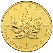 2010 Canadian Maple Leaf Gold Coin 1oz