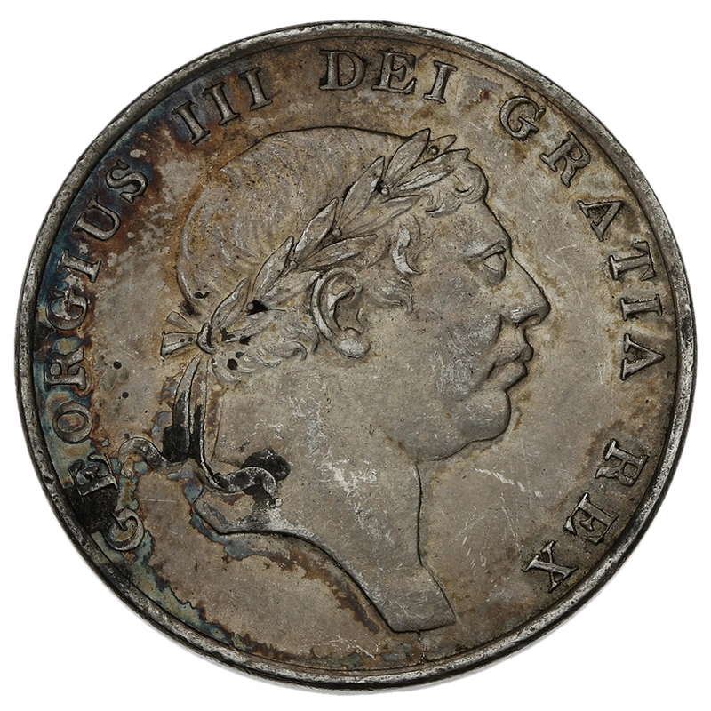 1814 George III Silver Eighteenpence Shilling Bank Token