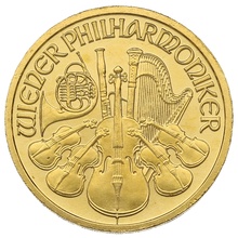 2002 1/10oz Austrian Gold Philharmonic Coin