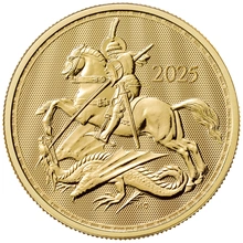 2025 St George & the Dragon Gold Coin 1oz