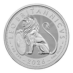 2026 The British Lion 1oz Silver Coin