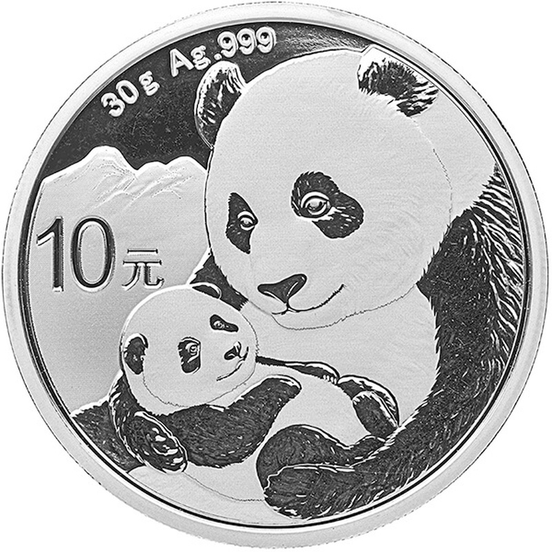 2019 30g Chinese Panda Silver Coin