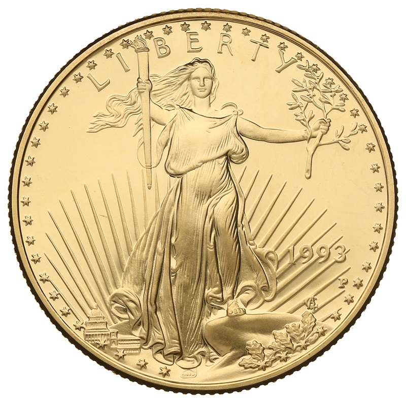 1993 Proof 1/2oz American Eagle Gold Coin
