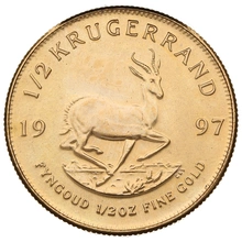 1997 1/2oz Krugerrand Gold Coin