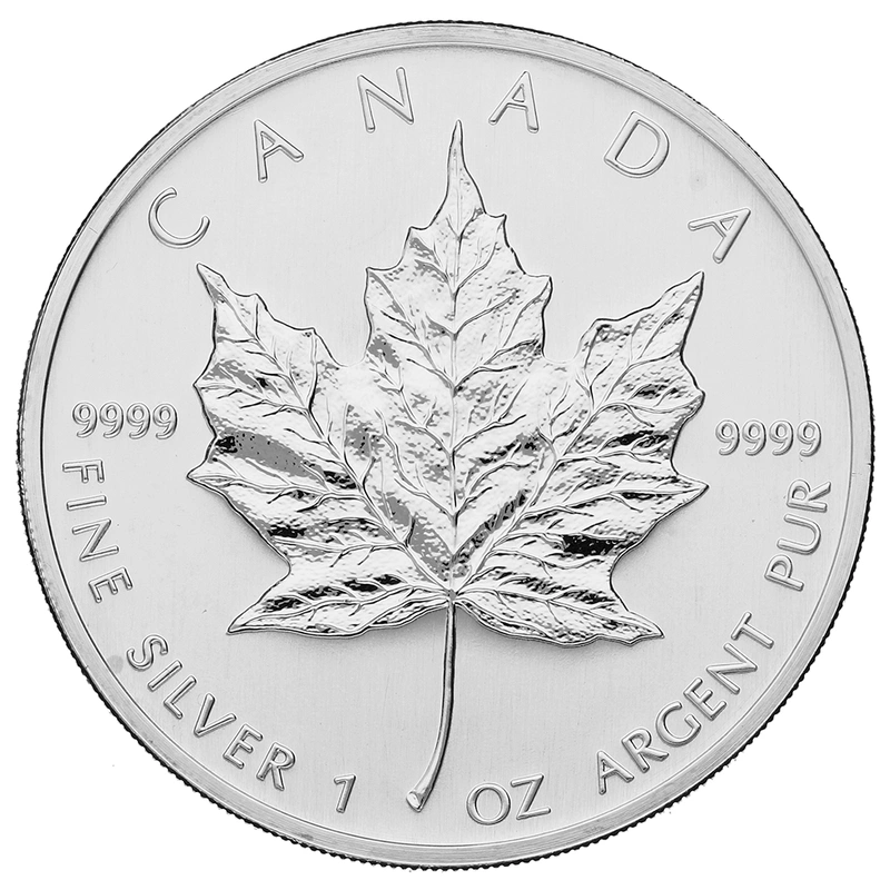2005 Canadian Silver Maple Leaf Coin 1oz