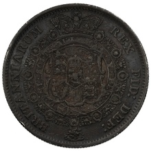 1817 Silver Half Crown Coin George III 