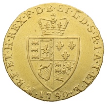 1790 Gold Guinea Coin George III