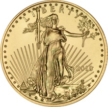 2018 1/4oz American Eagle Gold Coin