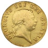 1804 Gold Half Guinea Coin George III