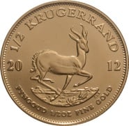 2012 1/2oz Krugerrand Gold Coin