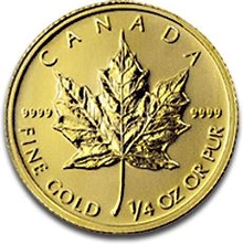 2012 1/4oz Canadian Maple Leaf Gold Coin