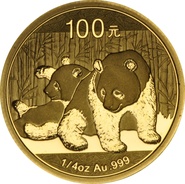 2010 1/4 oz Gold Chinese Panda Coin