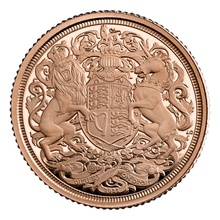 Queen Elizabeth II Memorial Quarter Sovereign 2022 Gold Proof Coin Boxed