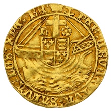 1499-1502 Gold Angel Coin Henry VIII Anchor