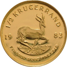 1983 Proof 1/2oz Krugerrand Gold Coin