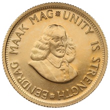 1981 R2 Gold Coin 2 Rand South Africa