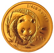 Quarter Ounce Chinese Panda Best Value 1982 - 2015