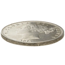 1875 Silver Half Crown Coin Queen Victoria