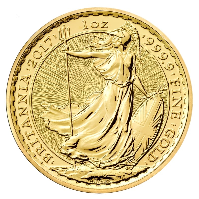 2017 Gold Britannia Coin 1oz