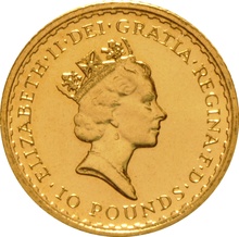 1987 1/10oz Gold Britannia Coin