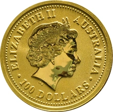 2005 Year of the Cockerel Gold Coin 1oz Perth Mint Australian Lunar Series