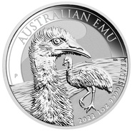 2022 1oz Silver Australian Emu