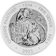 2025 Queen's Panther - Tudor Beasts 10oz Silver Coin