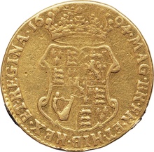 1694 Gold Guinea Coin William & Mary