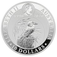 2020 10oz Silver Kookaburra
