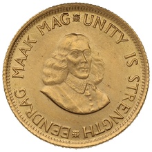 1966 R2 Gold Coin 2 Rand South Africa