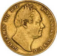 1832 Gold Sovereign Coin William IV NGC VF35