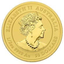 2021 Year of the Ox Gold Coin 1/2oz Perth Mint Australian Lunar Series