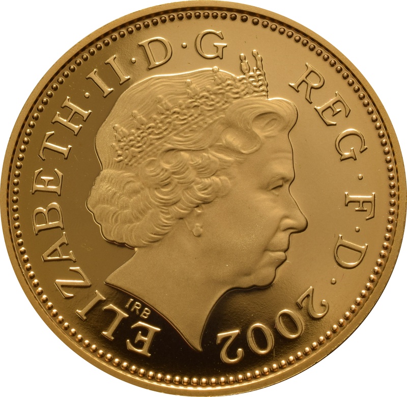 Proof Gold 2p Coin