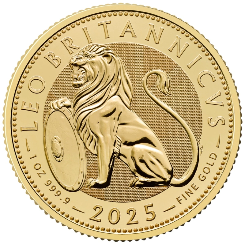 2025 1oz The British Lion Gold Coin