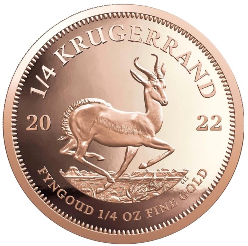 2022 1/4oz Krugerrand Gold Coin