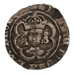 1493-5 Henry VII Hammered Silver Half Groat mm Barrel