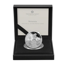 2026 Britannia 2oz Silver Proof Coin Boxed
