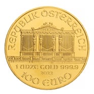 2022 Austrian Gold Philharmonic Coin 1oz